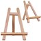 DSHE Small Tabletop Display Stand 8 inch Wooden Table Top A-Frame Artist Easel Canvas Photo Picture Sign Holder Stand